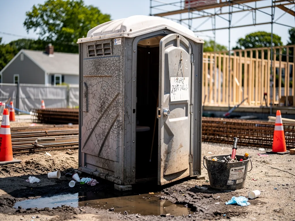 Warning signs of a failing porta potty setup in Stoughton