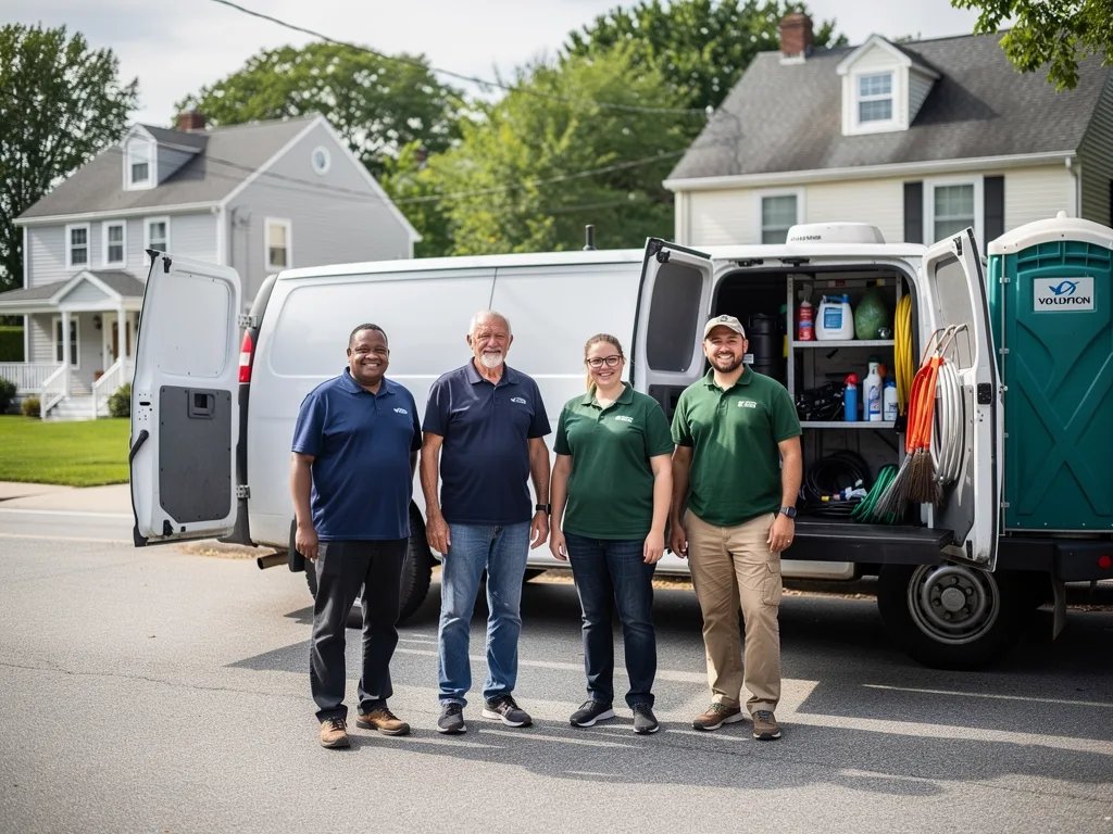 Stoughton Porta Potty Rental Services team
